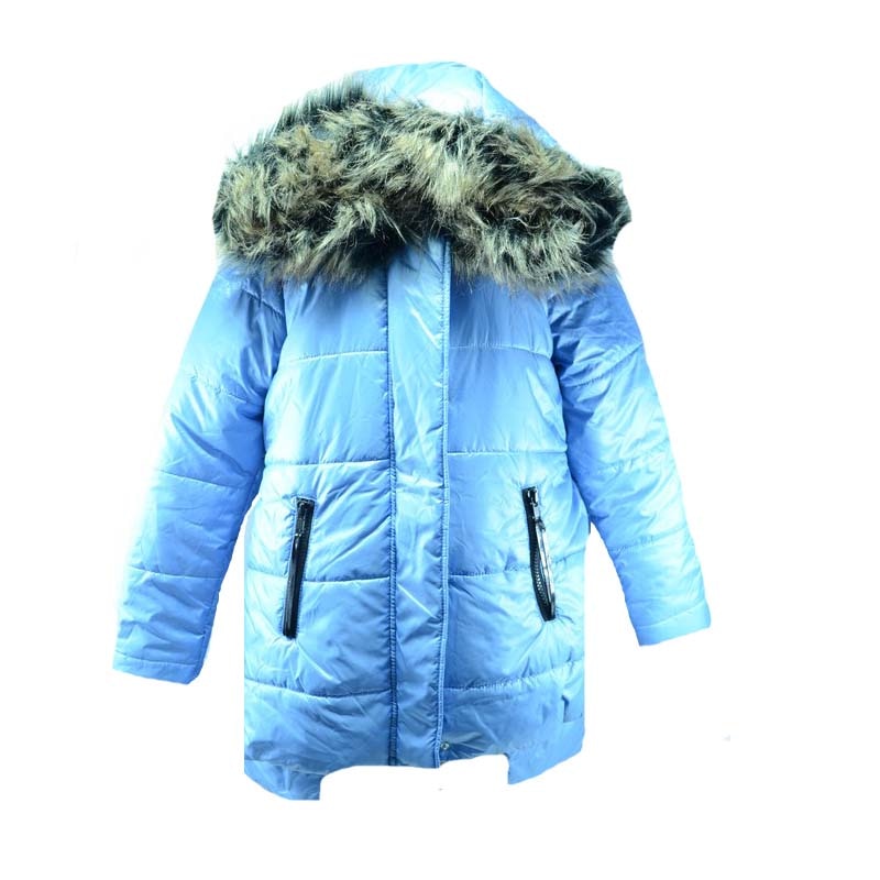 Geaca pentru fete Mikrus MKR1A-158, Albastru 158 CM