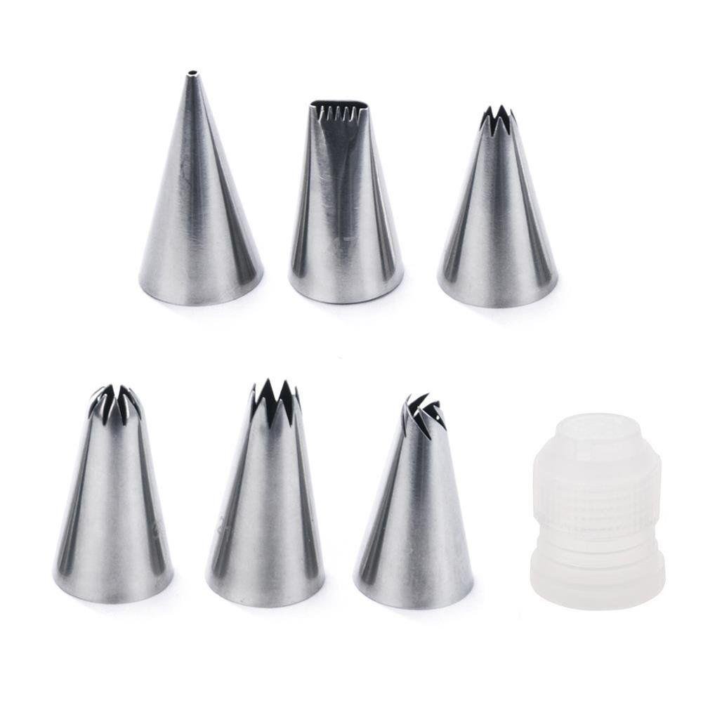 Set 6 duiuri pentru ornat in forma de lalea, Orion, Metal, Argintiu