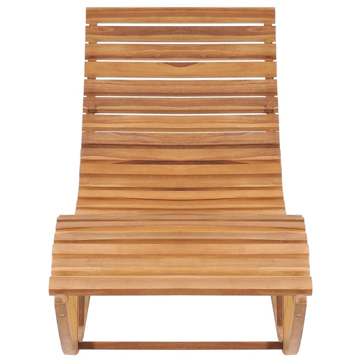 Sezlong balansoar, lemn masiv de tec