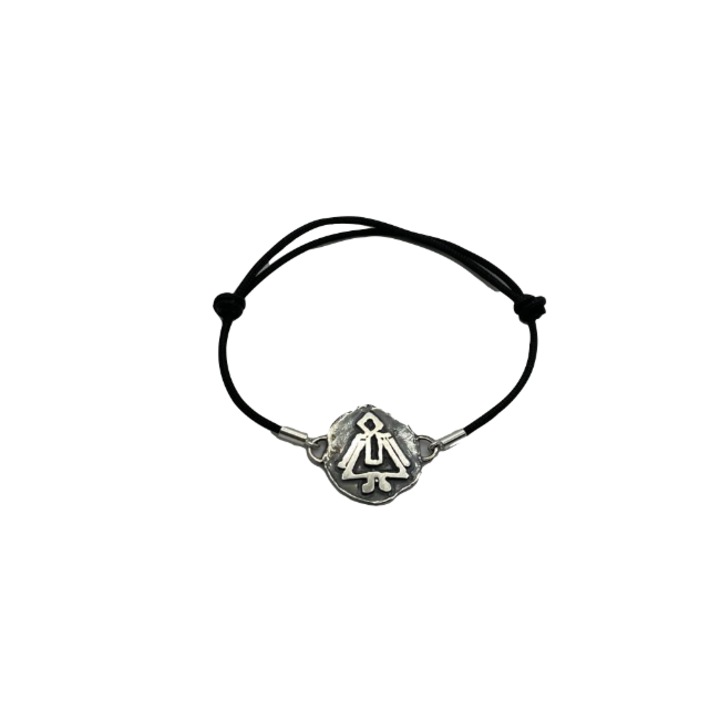 Bratara argint 925, cu motive traditionale romanesti, model Tarancuta (unisex)