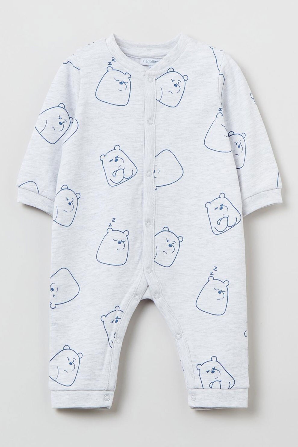 OVS, Salopeta cu imprimeu We Bare Bears, Gri deschis melange