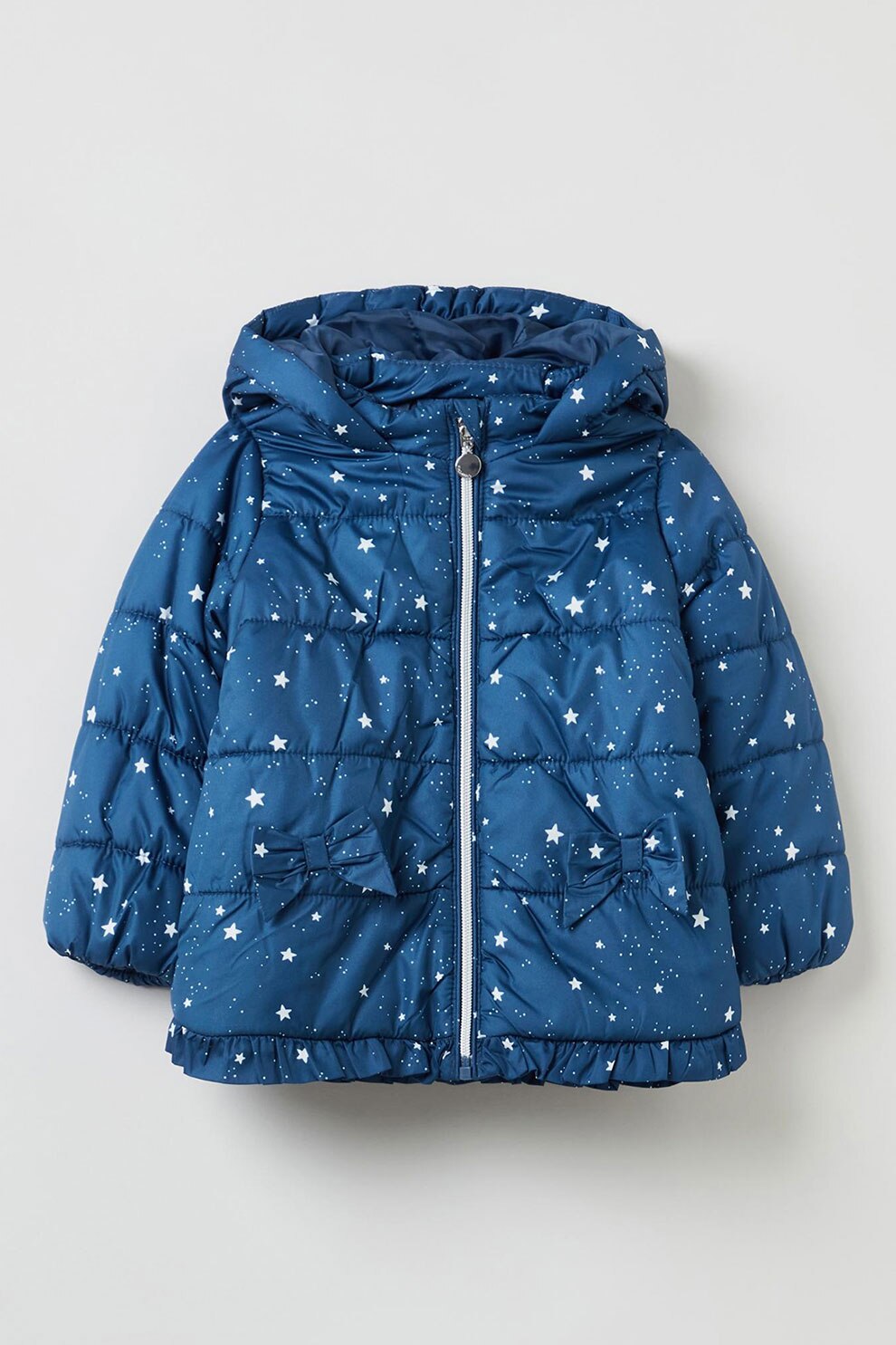 OVS, Geaca matlasata cu model cu stele, Albastru