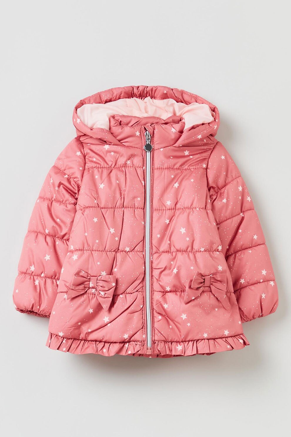 OVS, Geaca cu model si gluga, Roz somon