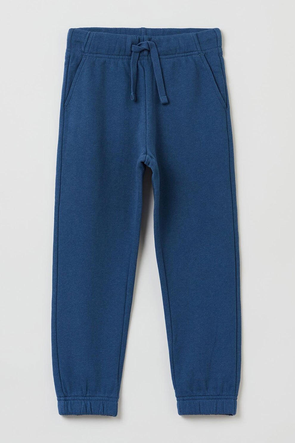 OVS, Pantaloni sport cu buzunare oblice, Albastru inchis