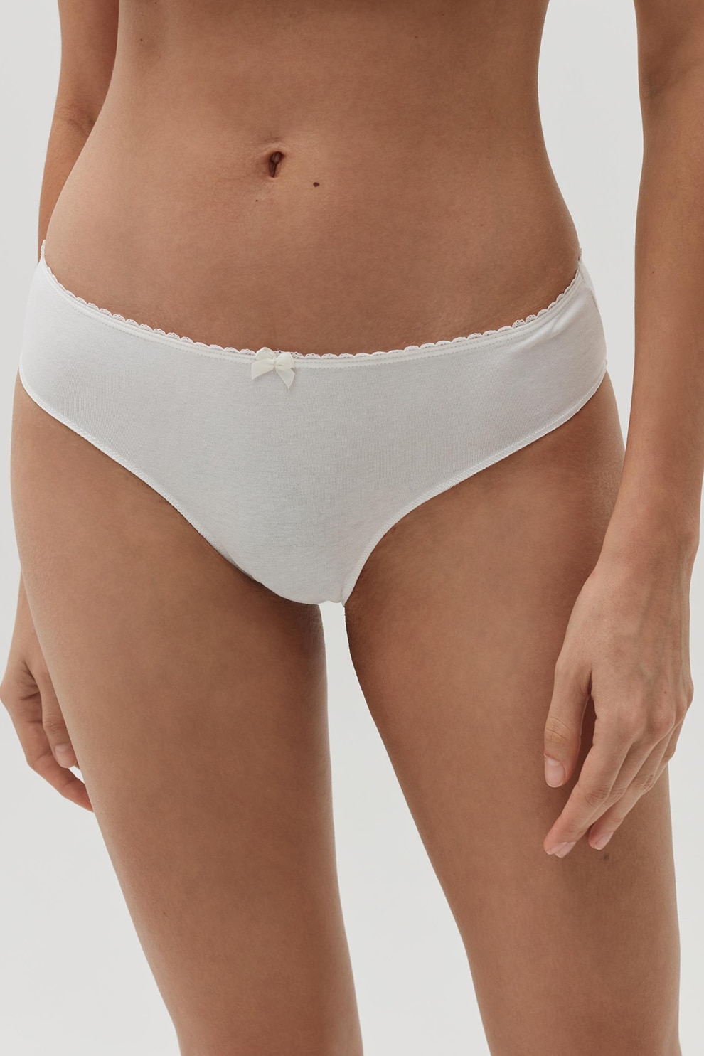 OVS, Chiloti cu margini valurite, Alb optic