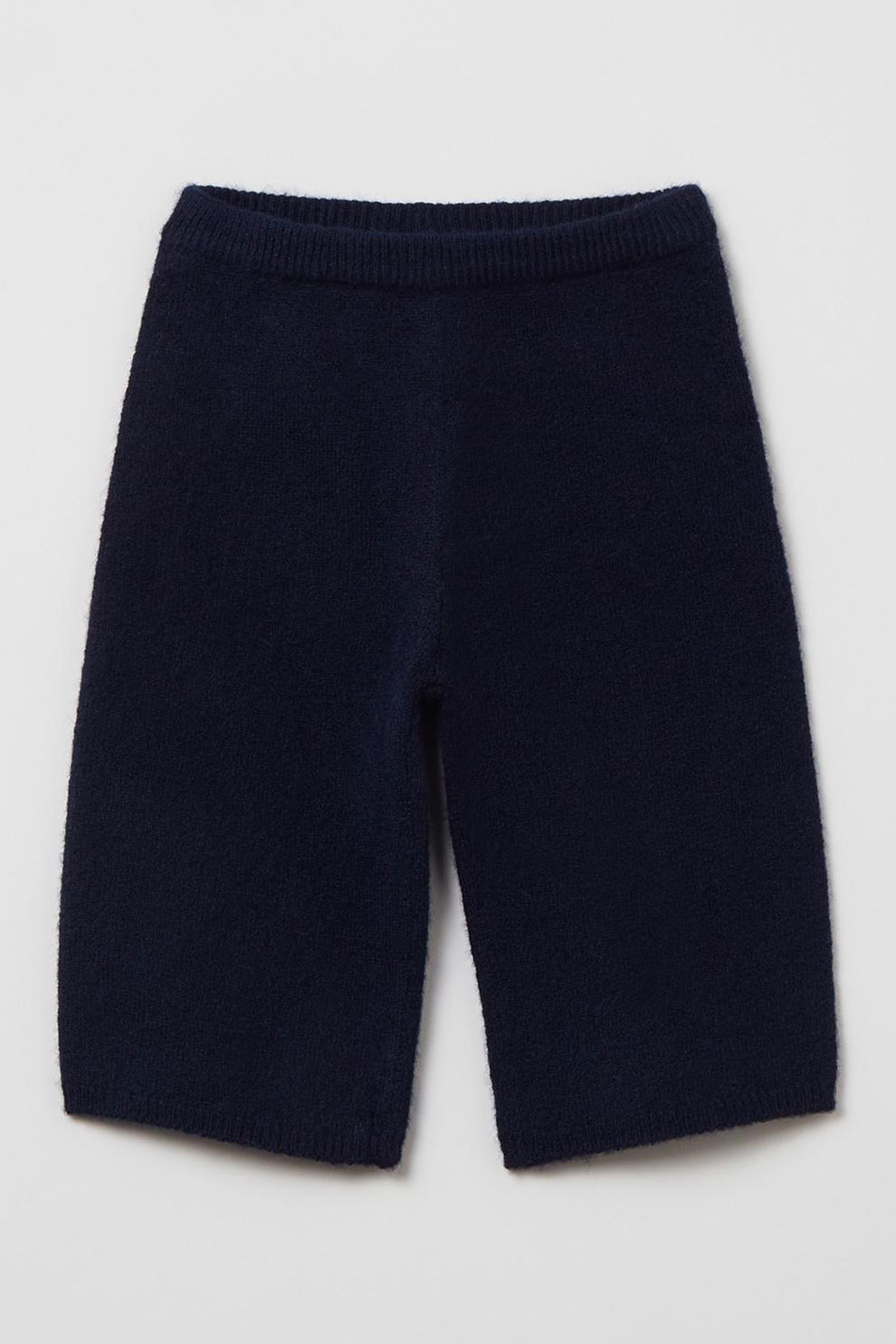 OVS, Pantaloni tricotati cu croiala dreapta, Bleumarin inchis