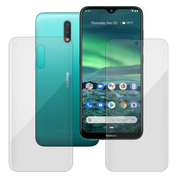 Комплект 2 броя фолиа SILKASE за Nokia 2.3, защита на телефона, подновяем силикон