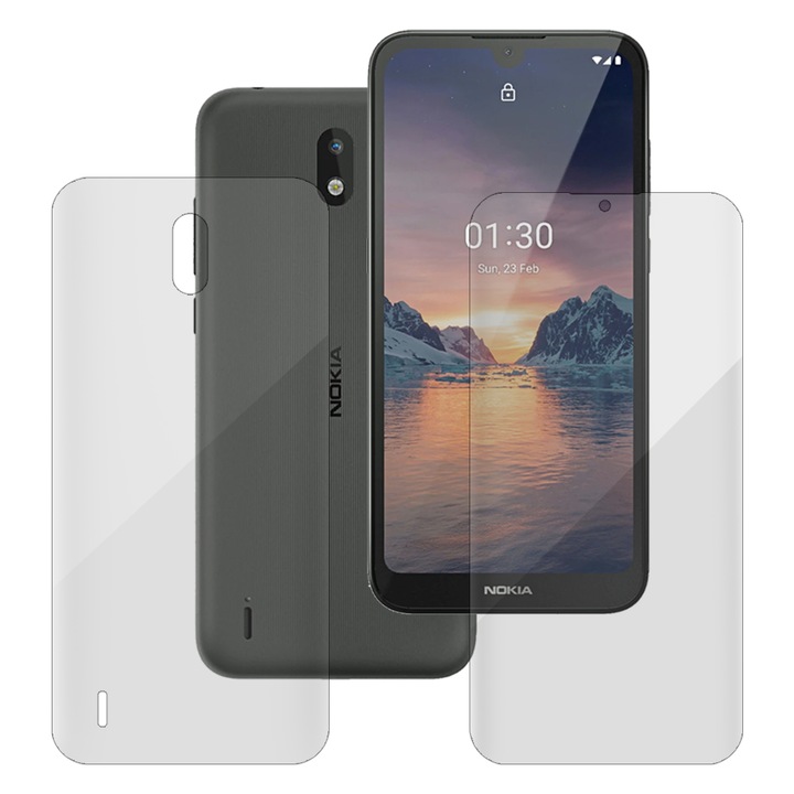 Комплект 2 броя фолиа SILKASE за Nokia 1.3, защита на телефона, подновяем силикон