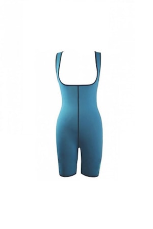 Costum modelator SIKS® corporal, pentru femei, material neopren, marime L, albastru