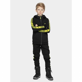 Hanorac pentru baieti, dimensiune: 158, NEGRU Hanorac pentru baieti, dimensiune: 158, NEGRU