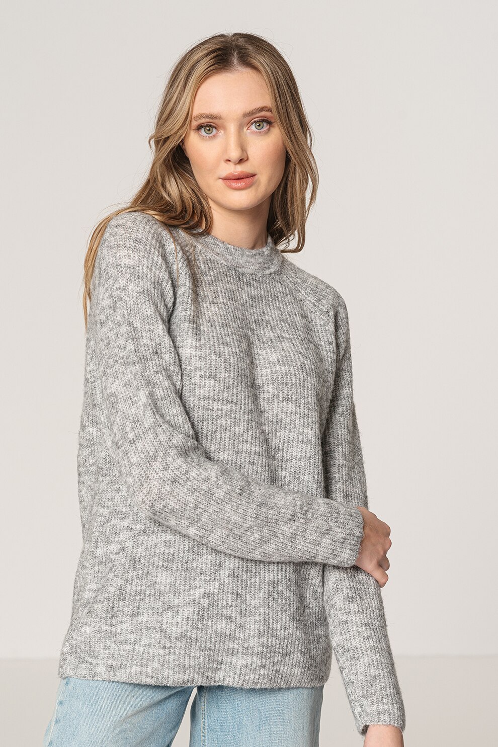 Sisters Point, Pulover cu maneci raglan Lui, Gri