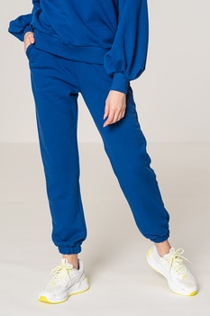 Sisters Point, Pantaloni sport cu mansete elastice Peva, Albastru royal