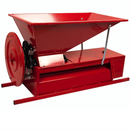 Zdrobitor struguri cu desciorchinator Alpin Profi GC-D, cuva tabla 65L, 650 kg/h, tambur inox, role aluminiu