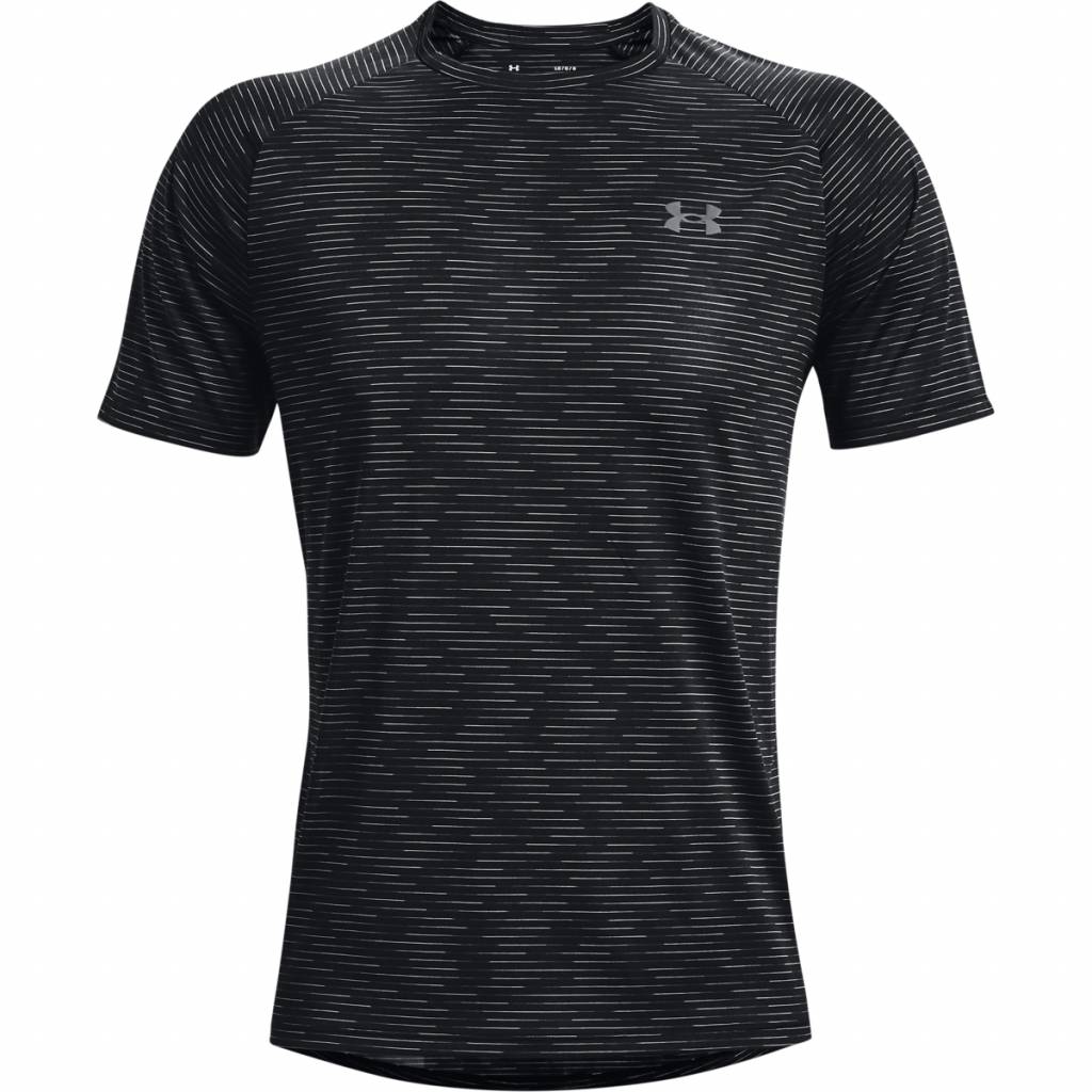 Tricou Under Armour, Tech 2.0 Dash, Poliester, XXL, Negru