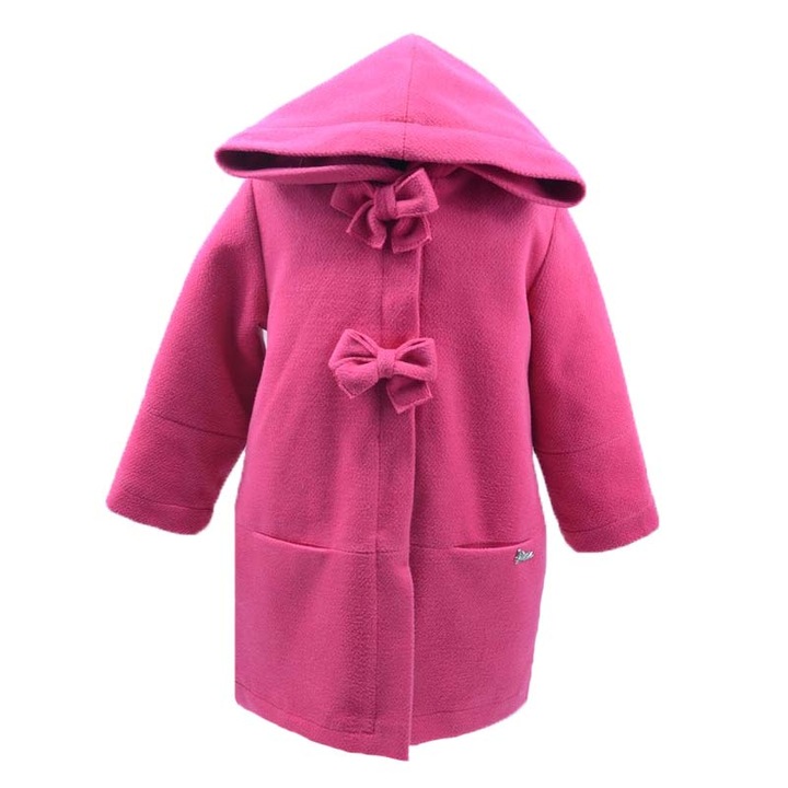 Palton pentru fete Viwa Kids GPB-31-98, Fucsia 98 CM