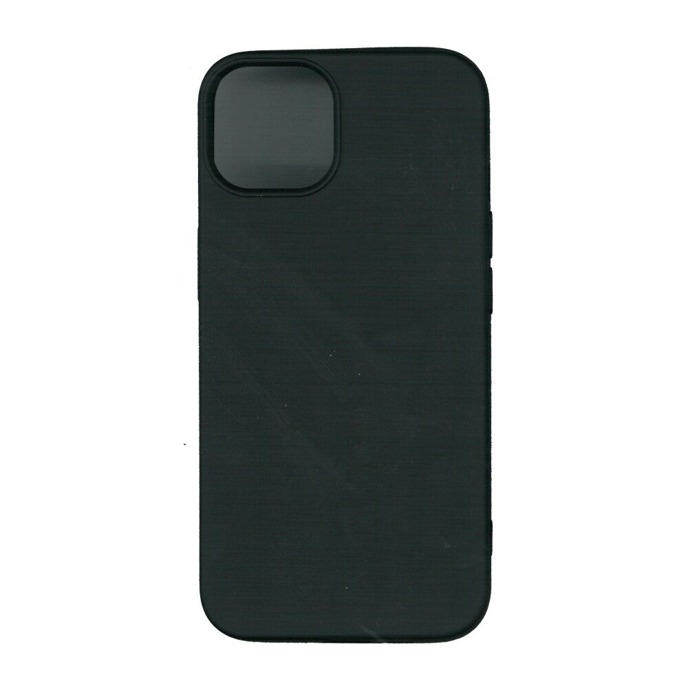 Husa Liquid, din silicon mat, pentru iPhone 13, negru