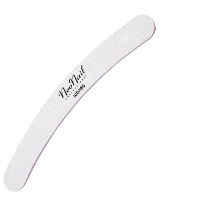 Pila unghii NeoNail, Banana, Granule 100/180