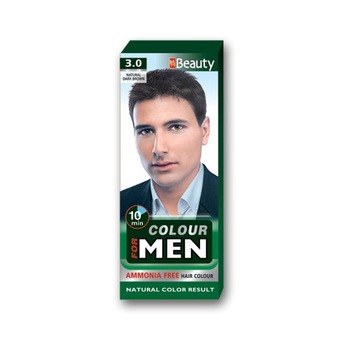 VOPSEA DE PAR fara Amoniac (pentru Barbati) 3.0 Castaniu Natural Inchis, 100 g, MM Beauty VOPSEA DE PAR fara Amoniac (pentru Barbati) 3.0 Castaniu Natural Inchis, 100 g, MM Beauty