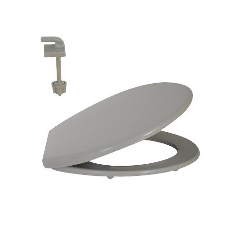 Capac WC polipropilena, gri