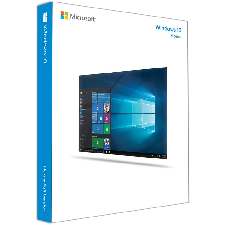 Microsoft GGK Windows 10 Home, 64 bit, Анлийски език, Лиценз, DVD