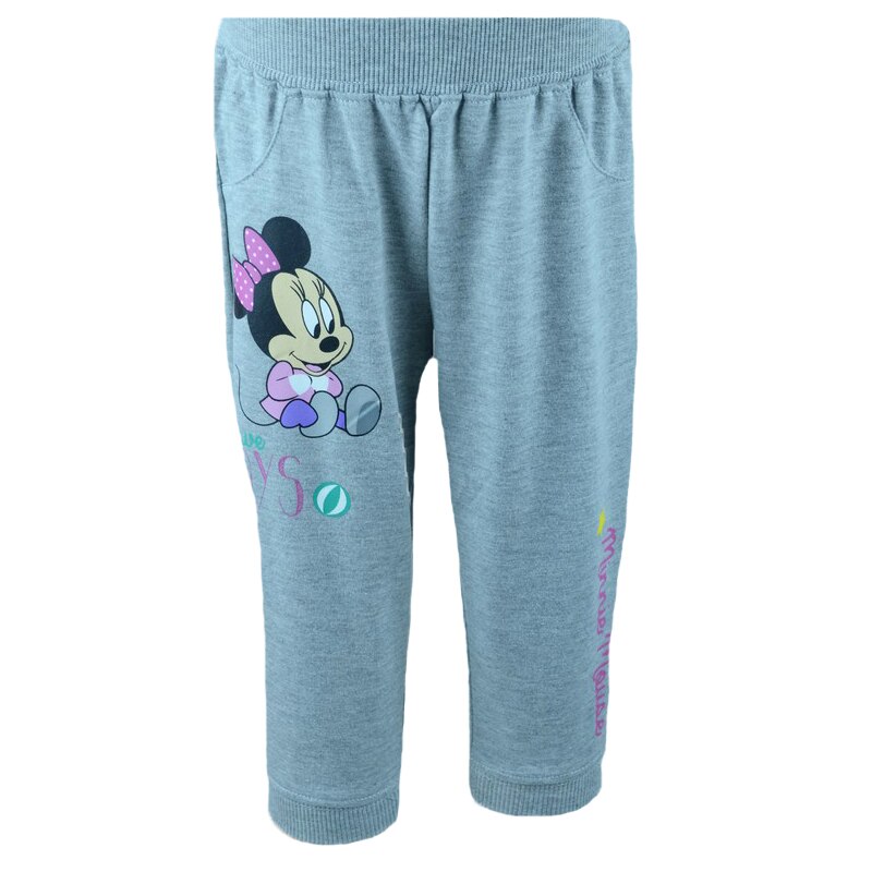 Pantaloni sport pentru fete Disney DISM-JPTR51529G-80-cm, Gri 80 CM