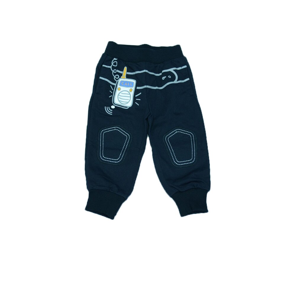 Pantaloni sport pentru baieti Happy House WB-2636-110, Negru 110 CM