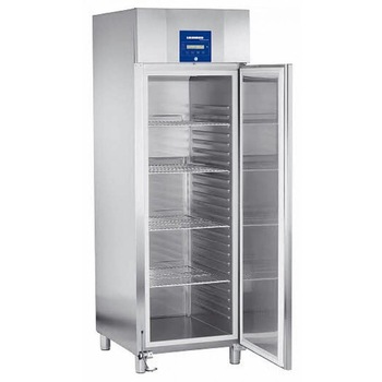 Frigider comercial de inox, Liebherr ProfiLine, clasa energetica A, volum brut 597 l, -2°C ..+15°C, afisaj digital, fiabilitate excelenta Frigider comercial de inox, Liebherr ProfiLine, clasa energetica A, volum brut 597 l, -2°C ..+15°C, afisaj digital, fiabilitate excelenta