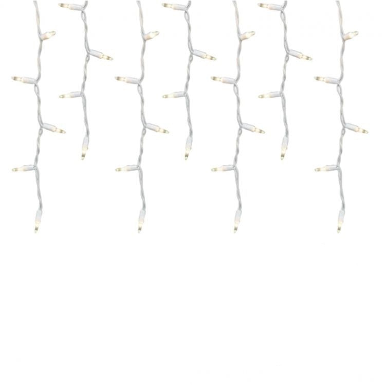 Instalatie de Craciun tip turturi de gheata, 300 LED-uri, 12 metri