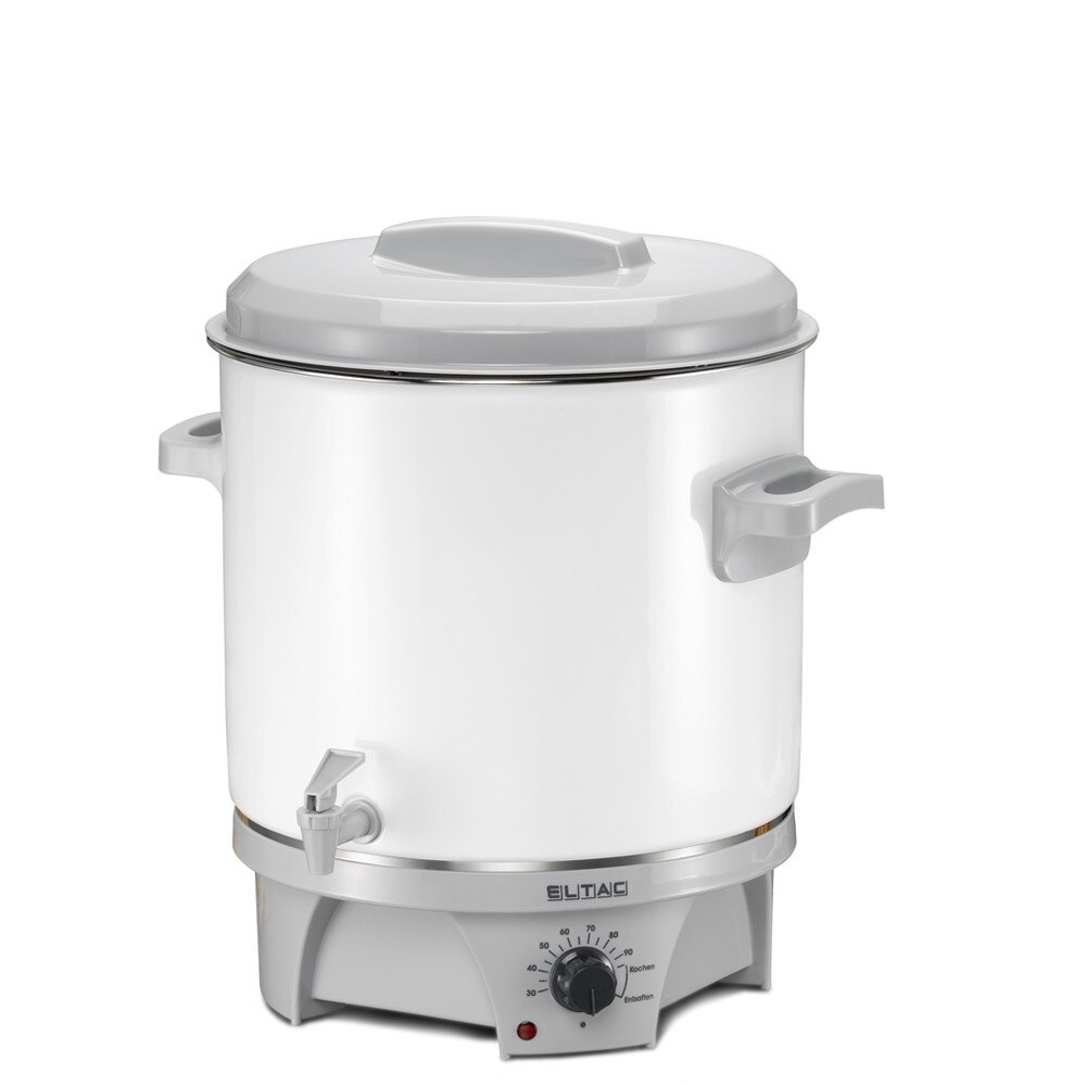 Oala electrica Rommelsbacher ELTAC EKA 179, 1800 W, 27 l, Alb/Gri