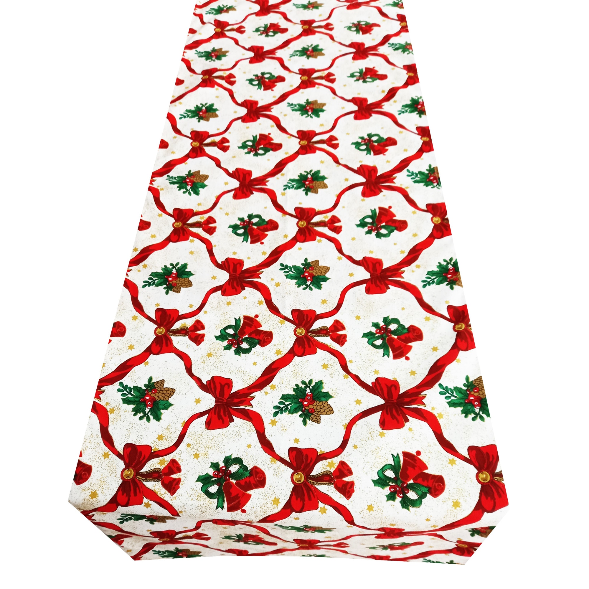 Napron decorativ MCF clopotei 40x140 cm bumbac 100%