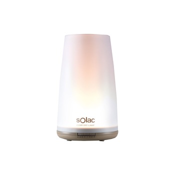 Umidificator cu lampa si arome Solac HU1065, 3 nivele de iluminare Umidificator cu lampa si arome Solac HU1065, 3 nivele de iluminare