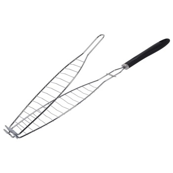 Grill peste BBQ, Blocabil, Argintiu/Negru Grill peste BBQ, Blocabil, Argintiu/Negru