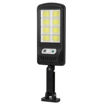 Lampa solara stradala 150 LED SMD, cu senzor de miscare, panou solar incorporat, si telecomanda UTE- JRH® Lampa solara stradala 150 LED SMD, cu senzor de miscare, panou solar incorporat, si telecomanda UTE- JRH®