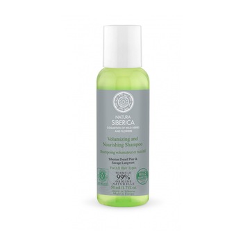 Sampon pentru calatorii Natura Siberica Volume and Nourishment, 50 ml Sampon pentru calatorii Natura Siberica Volume and Nourishment, 50 ml
