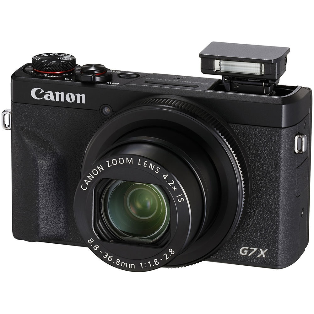 Aparat foto compact Canon Powershot G7X III, 20.1MP, 4K, Negru