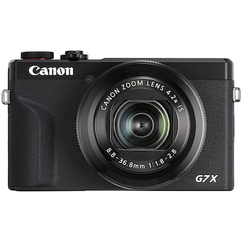 Aparat foto compact Canon Powershot G7X III, 20.1MP, 4K, Negru Aparat foto compact Canon Powershot G7X III, 20.1MP, 4K, Negru