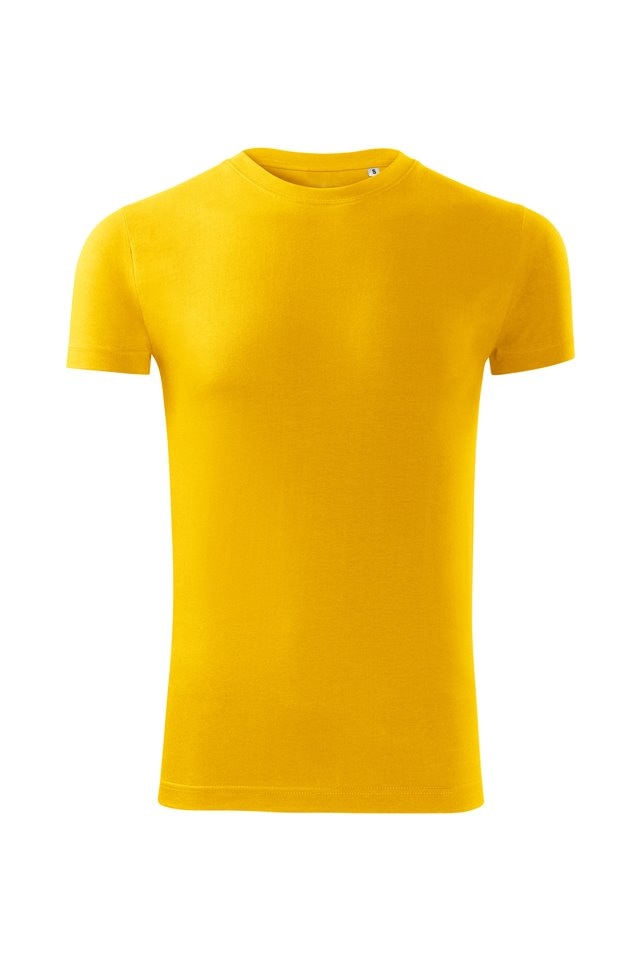 Tricou pentru barbati - F43, M, Galben neon