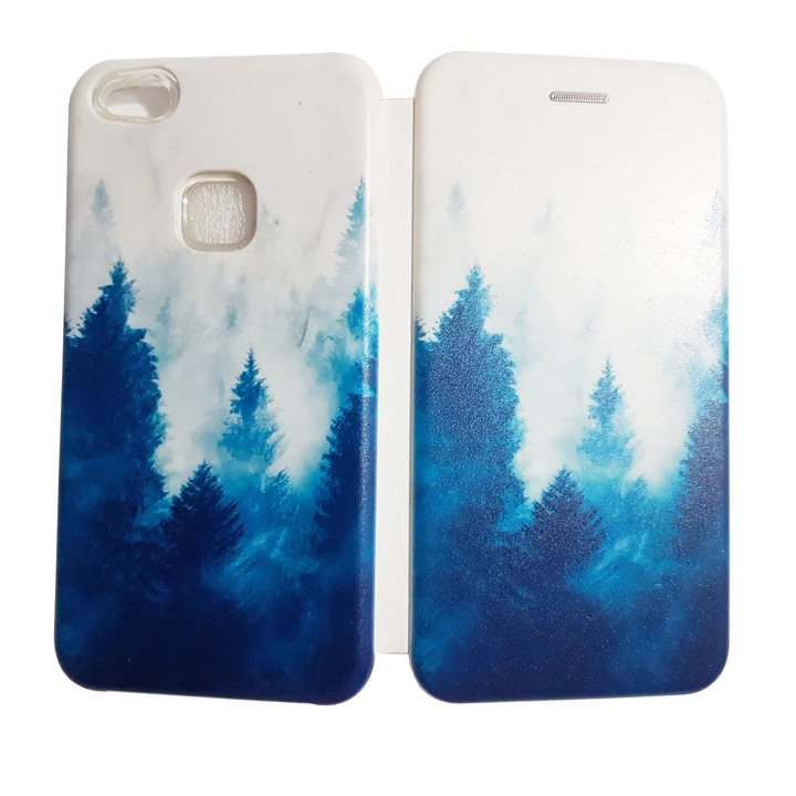 Husa tip carte Forte pentru Samsung Galaxy J6 2018, J600 Forest1