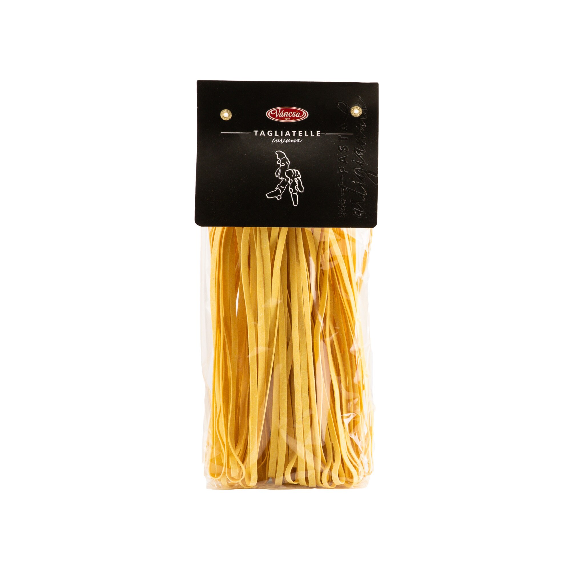 Paste lungi Tagliatelle Artizanale Vancsa cu curcuma, 250 g eMAG.ro
