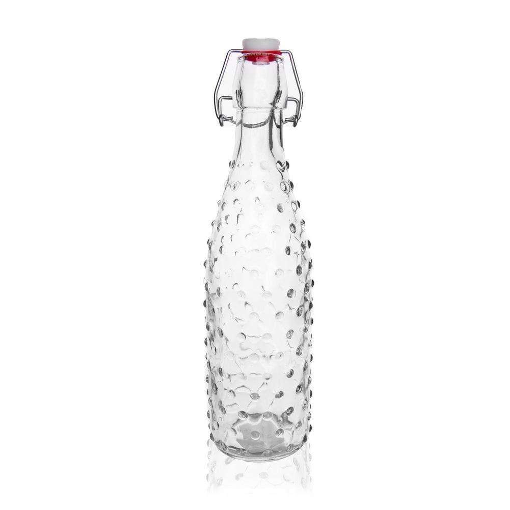 Sticla cu dop Orion, 0.5L, Transparent