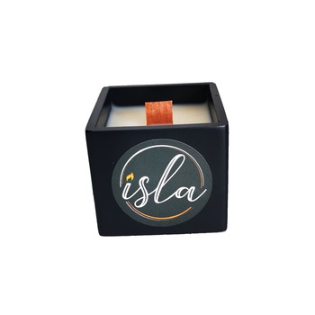 Lumanare parfumata din ceara bio de soia, Isla, Lavanda, 90 gr Lumanare parfumata din ceara bio de soia, Isla, Lavanda, 90 gr