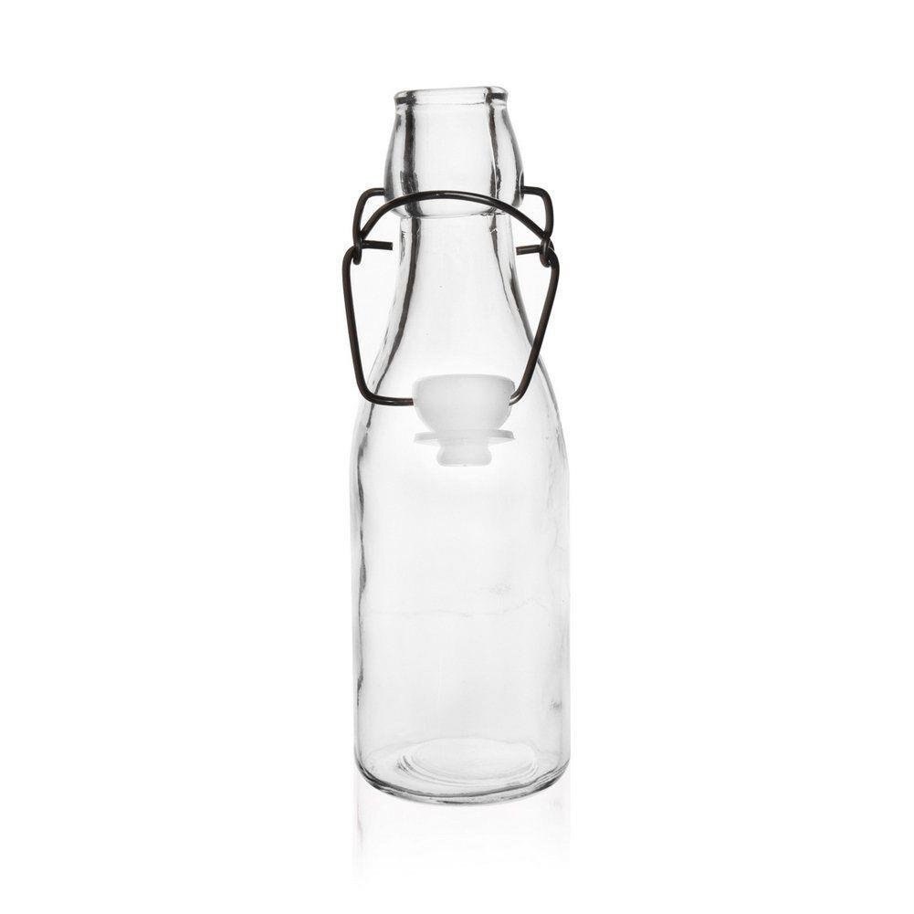 Sticla cu dop Orion, 290 ml, Transparent
