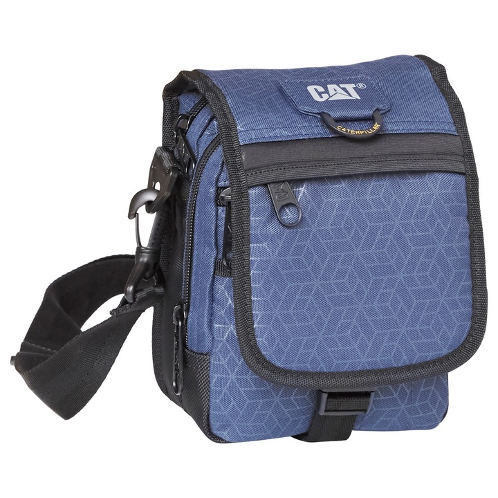 Borseta de umar Millennial Classic Ronald, material 600D poliester - albastru marin