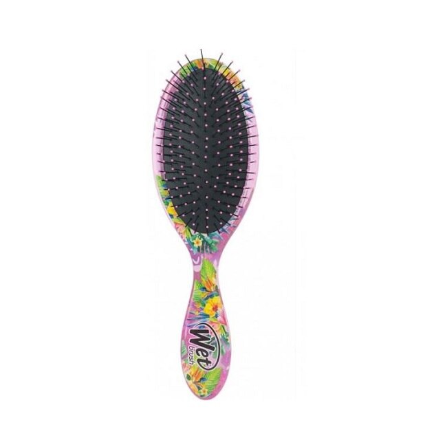 Perie de par Wet Brush Original Detangler Liquid Glitter Tropical Oasis