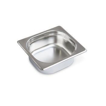 Cuva inox GN 1/6-065 mm, 1 litru Cuva inox GN 1/6-065 mm, 1 litru