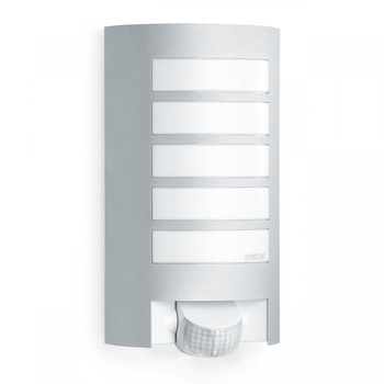 Lampa cu senzor de exterior Steinel L12 , ip44, senzor infrarosu, aluminiu Lampa cu senzor de exterior Steinel L12 , ip44, senzor infrarosu, aluminiu