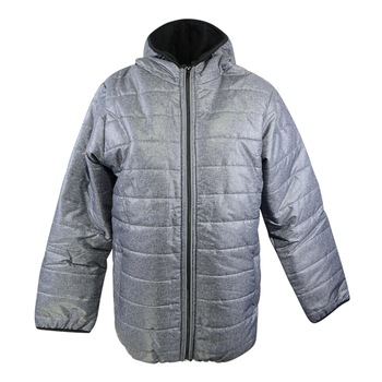 Geaca captusita pentru baieti GT 7716-146, Gri 146 CM Geaca captusita pentru baieti GT 7716-146, Gri 146 CM