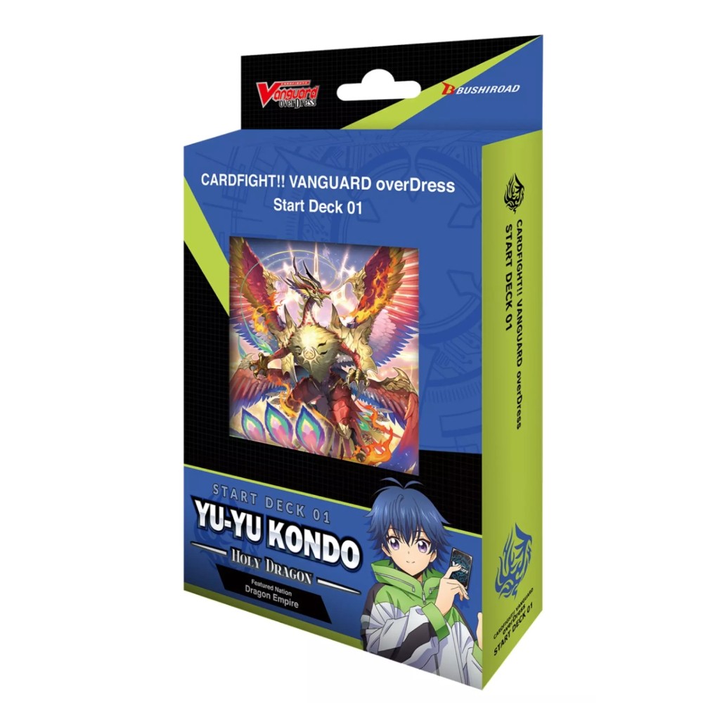 Precomanda Cardfight!! Vanguard overDress - Starter Deck Display 1 Yu-yu Kondo - Holy Dragon