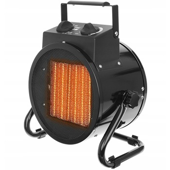 Aeroterma electrica, Zola®, 3000W, tensiune 230V, ventilatie, Incalzire, 3 moduri de fuctionare raceste,neagra Aeroterma electrica, Zola®, 3000W, tensiune 230V, ventilatie, Incalzire, 3 moduri de fuctionare raceste,neagra