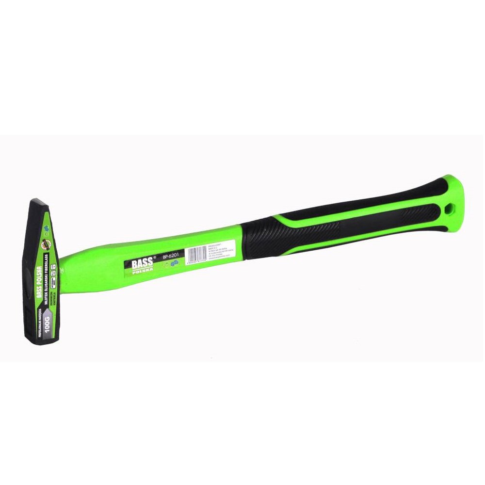Ciocan lacatus cu maner din fibra de sticla, 100 g, Bass Polska 6201